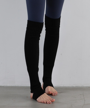 【Julier】レッグウォーマー／ミドル 詳細画像 ブラック 1