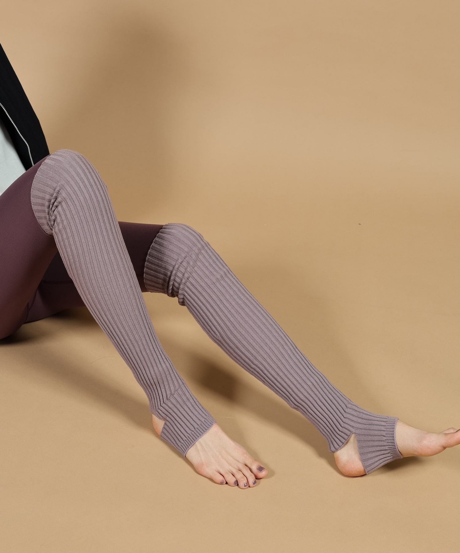 【Julier】レッグウォーマー／ミドル 詳細画像 ネイビー 4