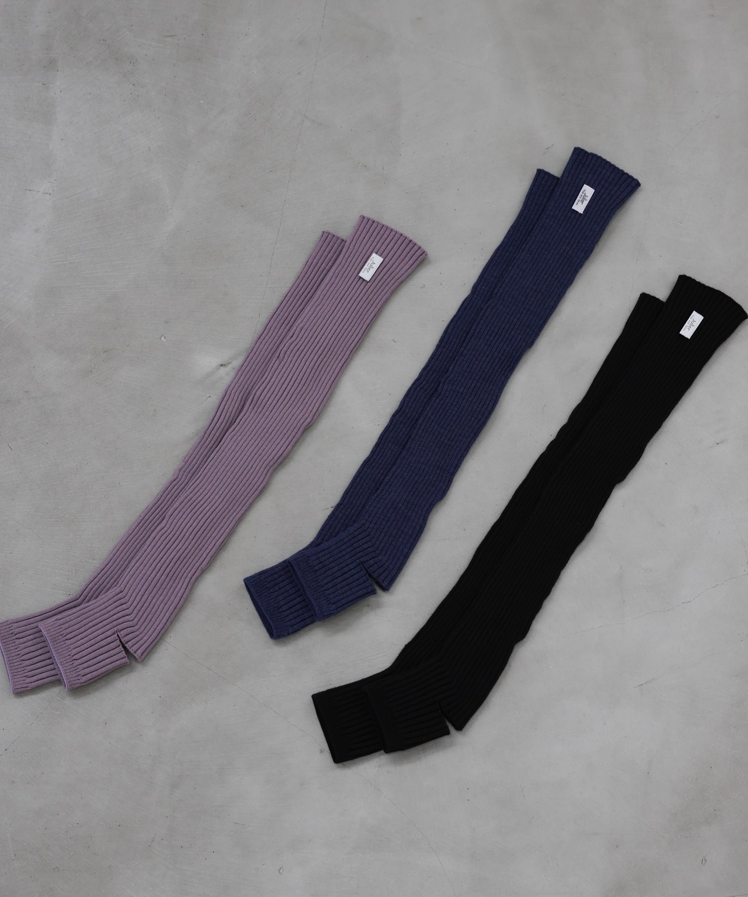 【Julier】レッグウォーマー／ミドル 詳細画像 ネイビー 8