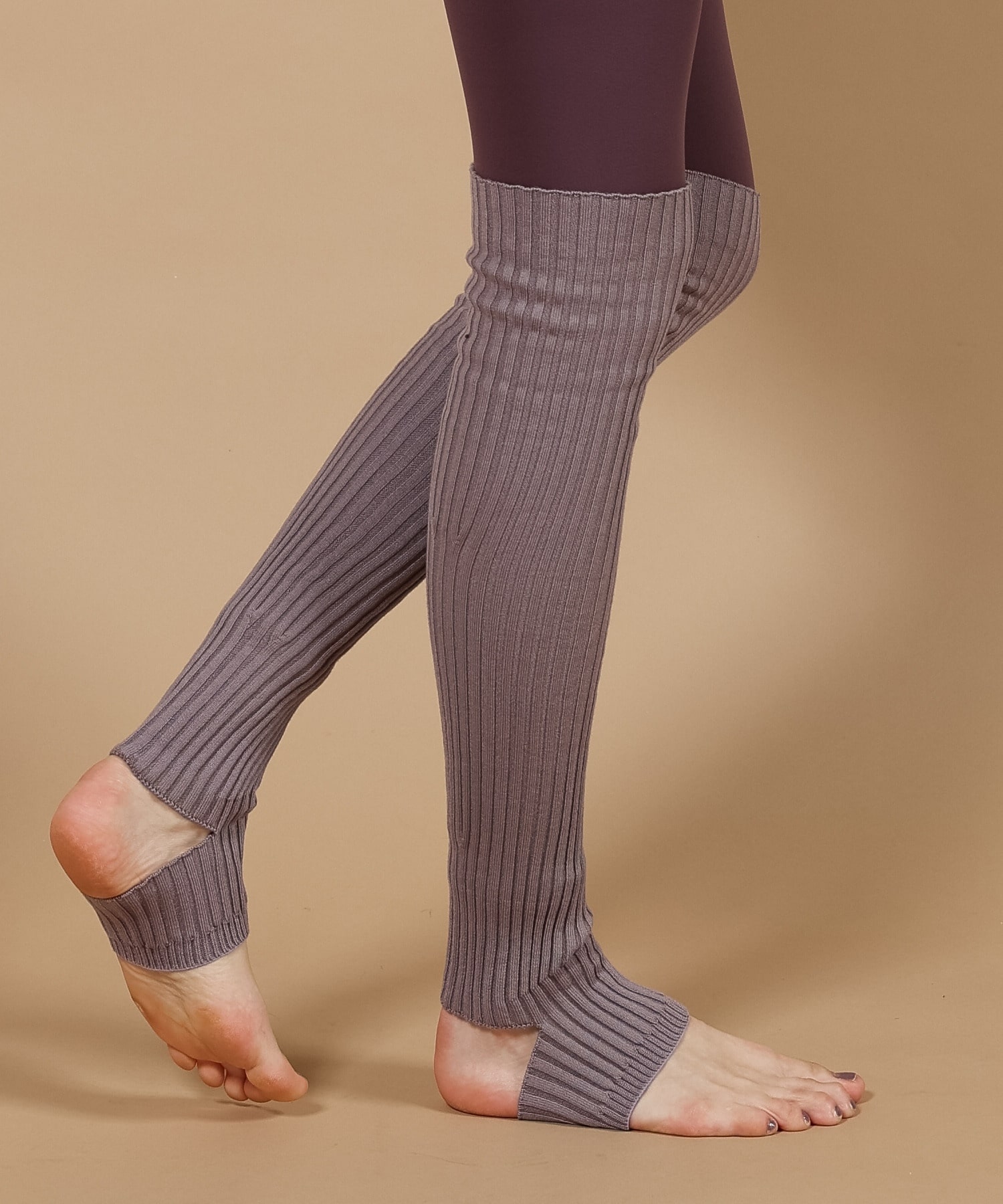 【Julier】レッグウォーマー／ミドル 詳細画像 ラベンダー 1