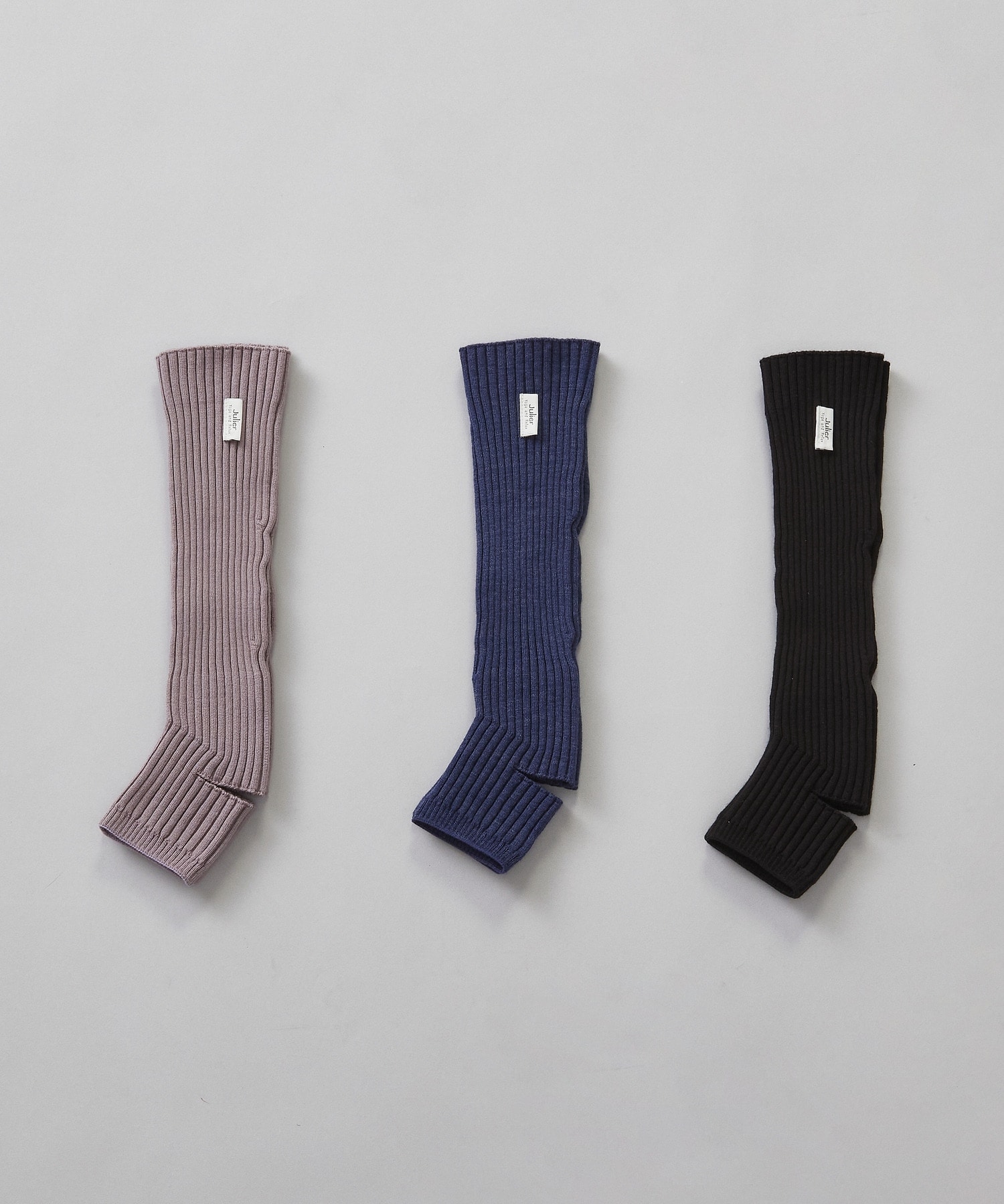 【Julier】レッグウォーマー／ショート 詳細画像 ブラック 1