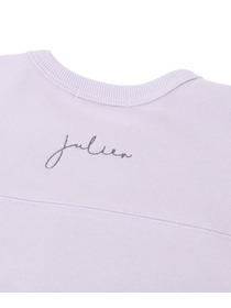 【Julier】裏毛スウェットプルオーバー/エコ 詳細画像 ブラック 10