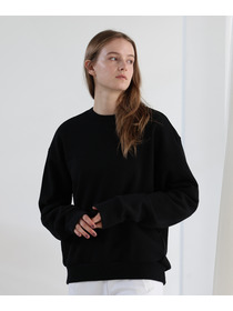 【Julier】裏毛スウェットプルオーバー/エコ 詳細画像 ブラック 3