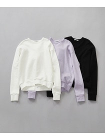 【Julier】裏毛スウェットプルオーバー/エコ 詳細画像 ブラック 6