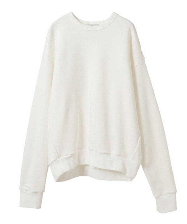 裏毛スウェットプルオーバー/エコ 詳細画像 ホワイト 2