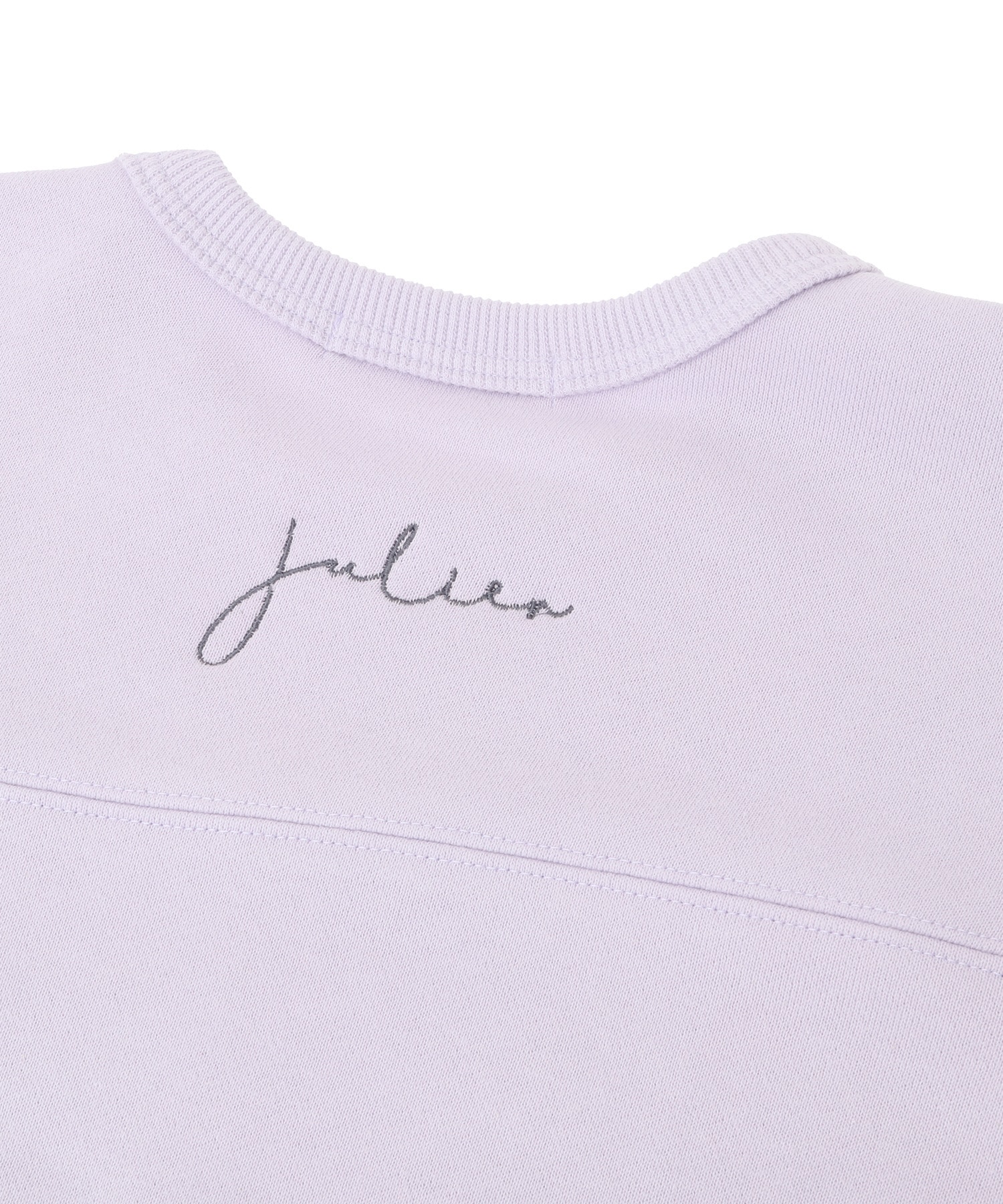 【Julier】裏毛スウェットプルオーバー/エコ 詳細画像 ブラック 10