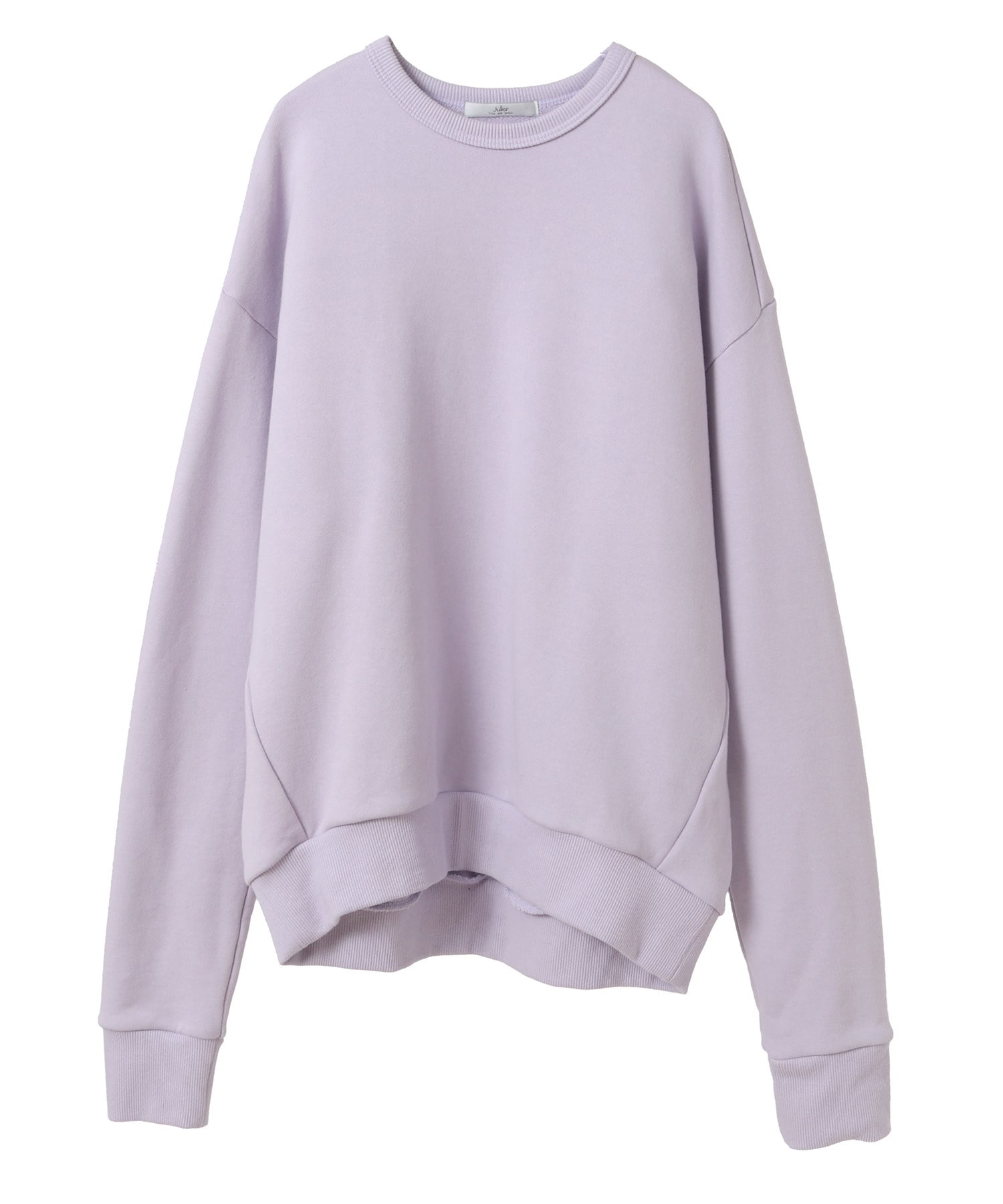 【Julier】裏毛スウェットプルオーバー/エコ 詳細画像 ラベンダー 1