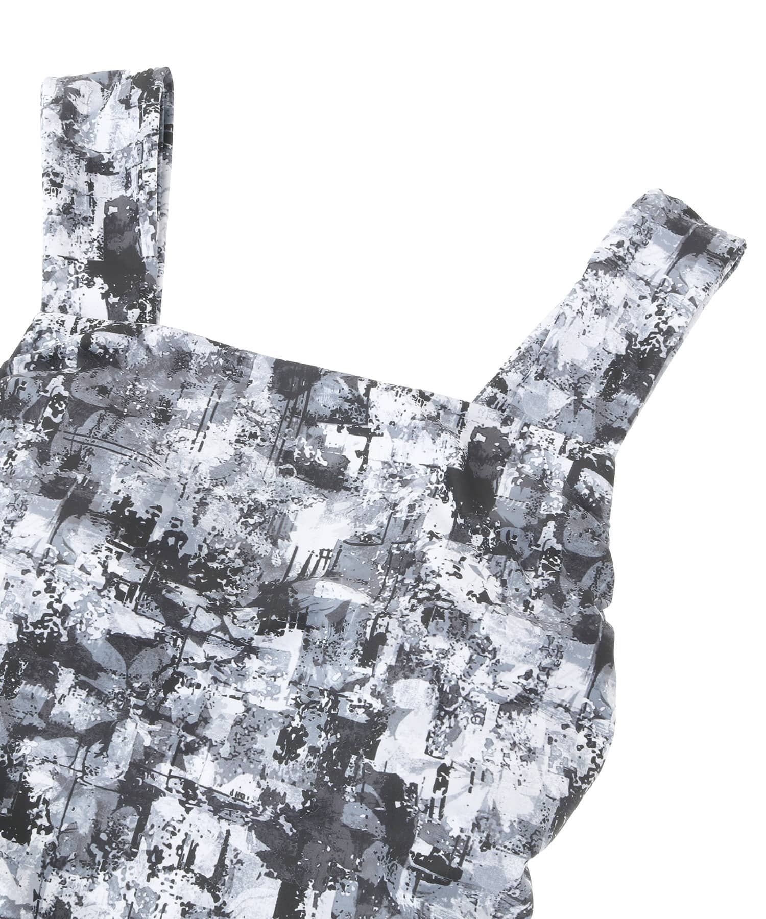 【Julier】sand flowerプリントミドルトップス/パット付き・UVカット・吸汗速乾・ホットヨガ対応・水着・水陸両用 詳細画像 グレー 11