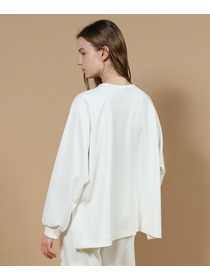 【Julier】プランプストレッチラージトップス/エコ・抗菌防臭・吸水速乾・ハイストレッチ 詳細画像 カーキ 1