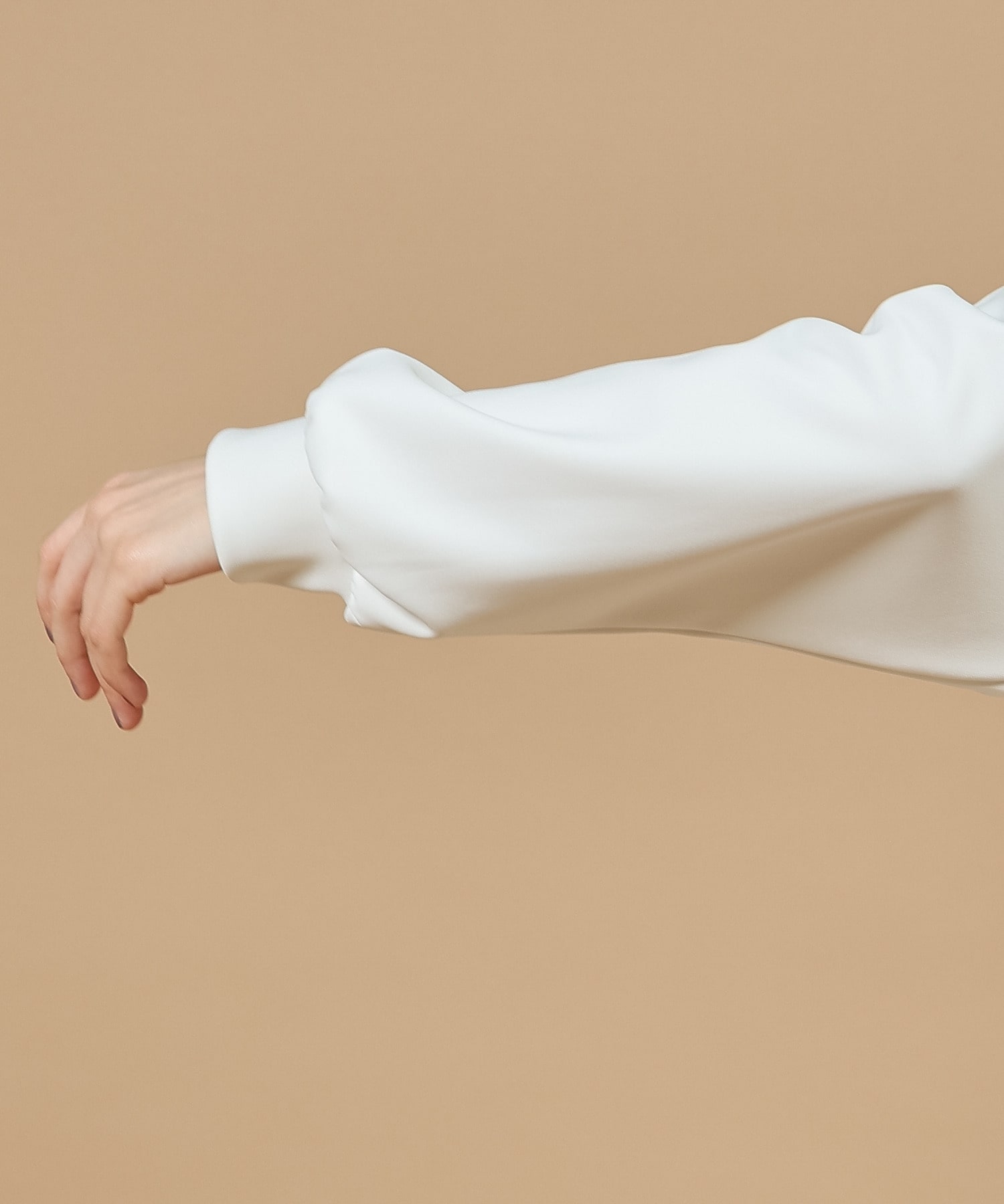 【Julier】プランプストレッチラージトップス/エコ・抗菌防臭・吸水速乾・ハイストレッチ 詳細画像 カーキ 3