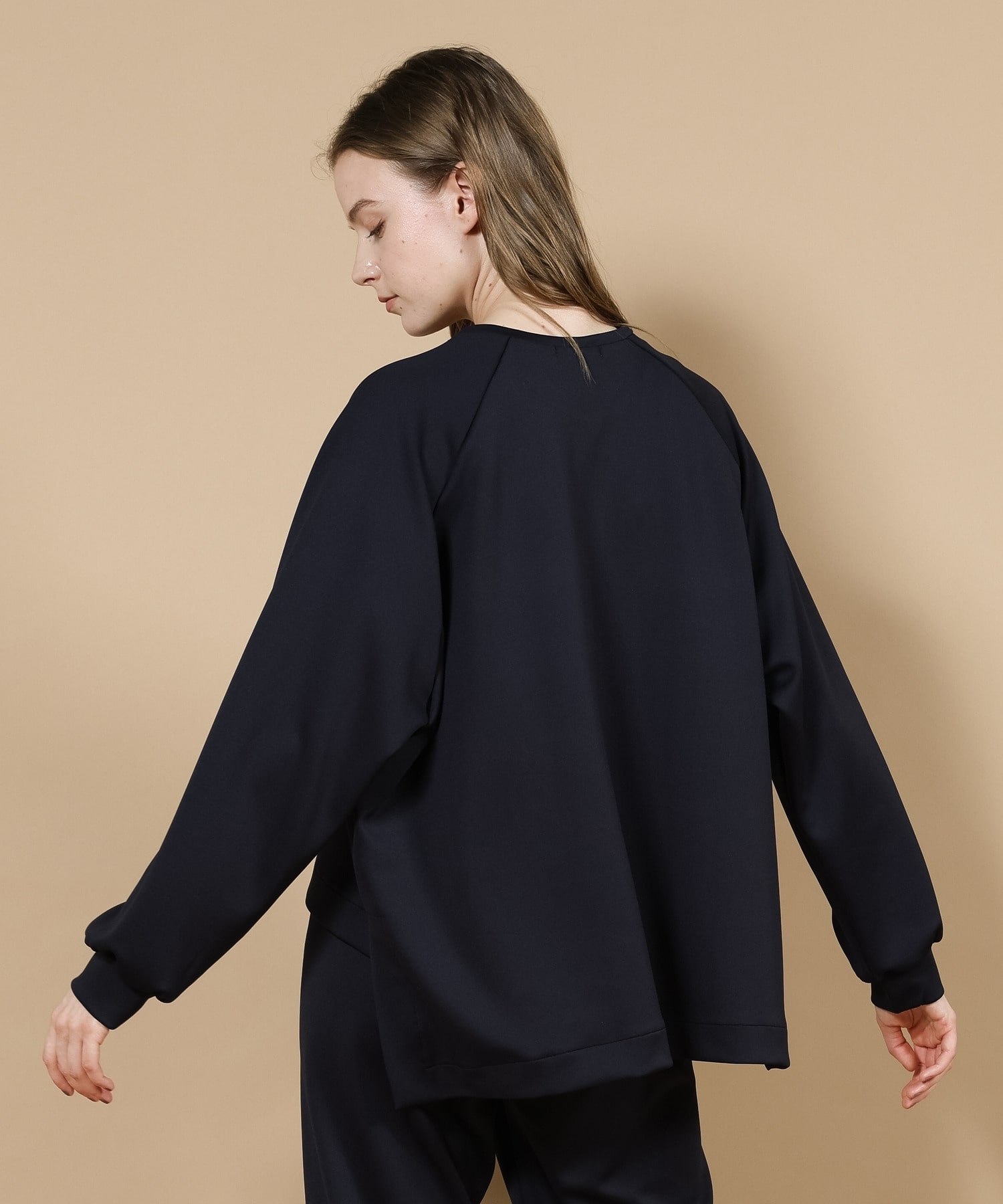 【Julier】プランプストレッチラージトップス/エコ・抗菌防臭・吸水速乾・ハイストレッチ 詳細画像 カーキ 6