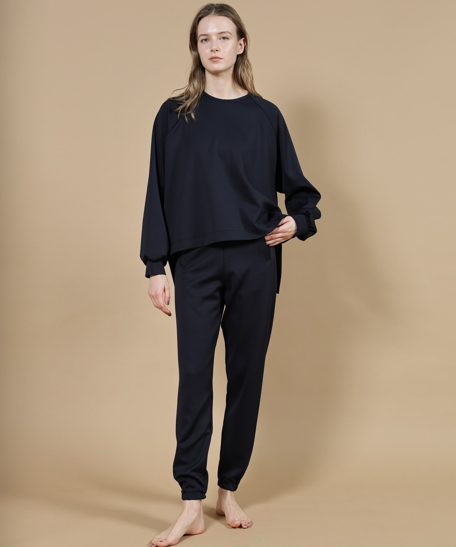 プランプストレッチラージトップス/エコ・抗菌防臭・吸水速乾