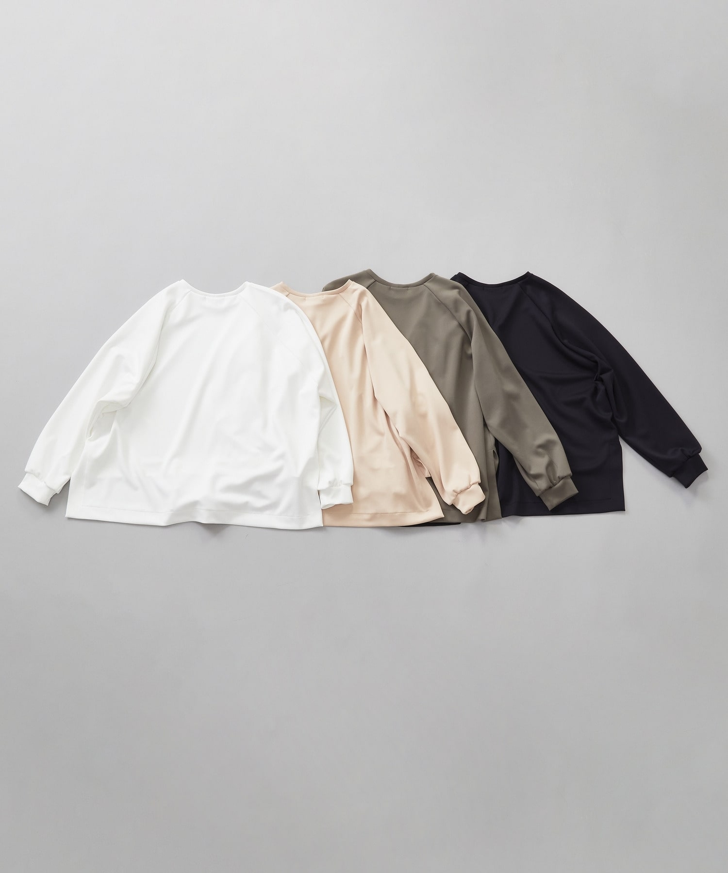 【Julier】プランプストレッチラージトップス/エコ・抗菌防臭・吸水速乾・ハイストレッチ 詳細画像 カーキ 9