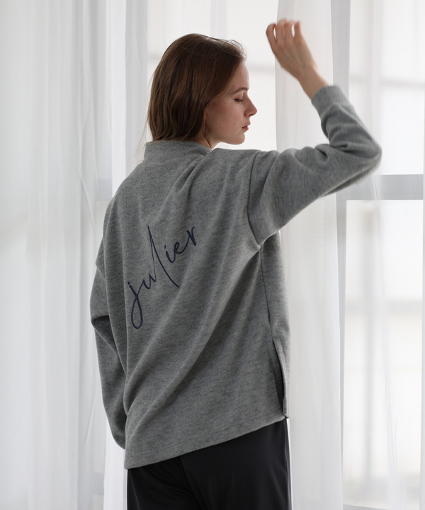 ブラッシュメルトンプルオーバー 詳細画像 グレー 2