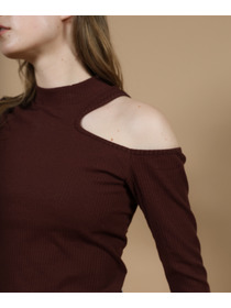 【Julier】リブロングスリーブプルオーバー/パット付き 詳細画像 ネイビー 3