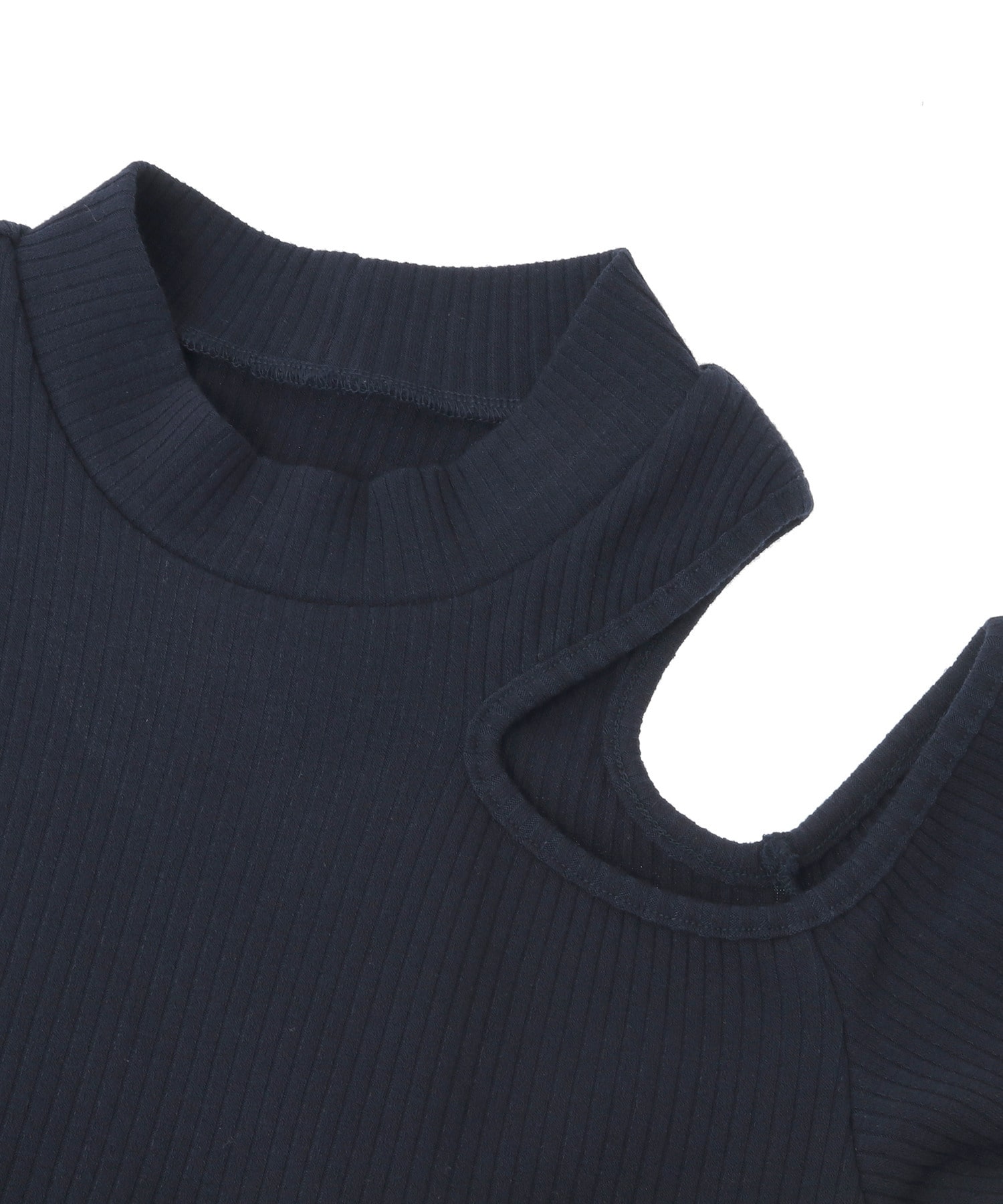 【Julier】リブロングスリーブプルオーバー/パット付き 詳細画像 ネイビー 10