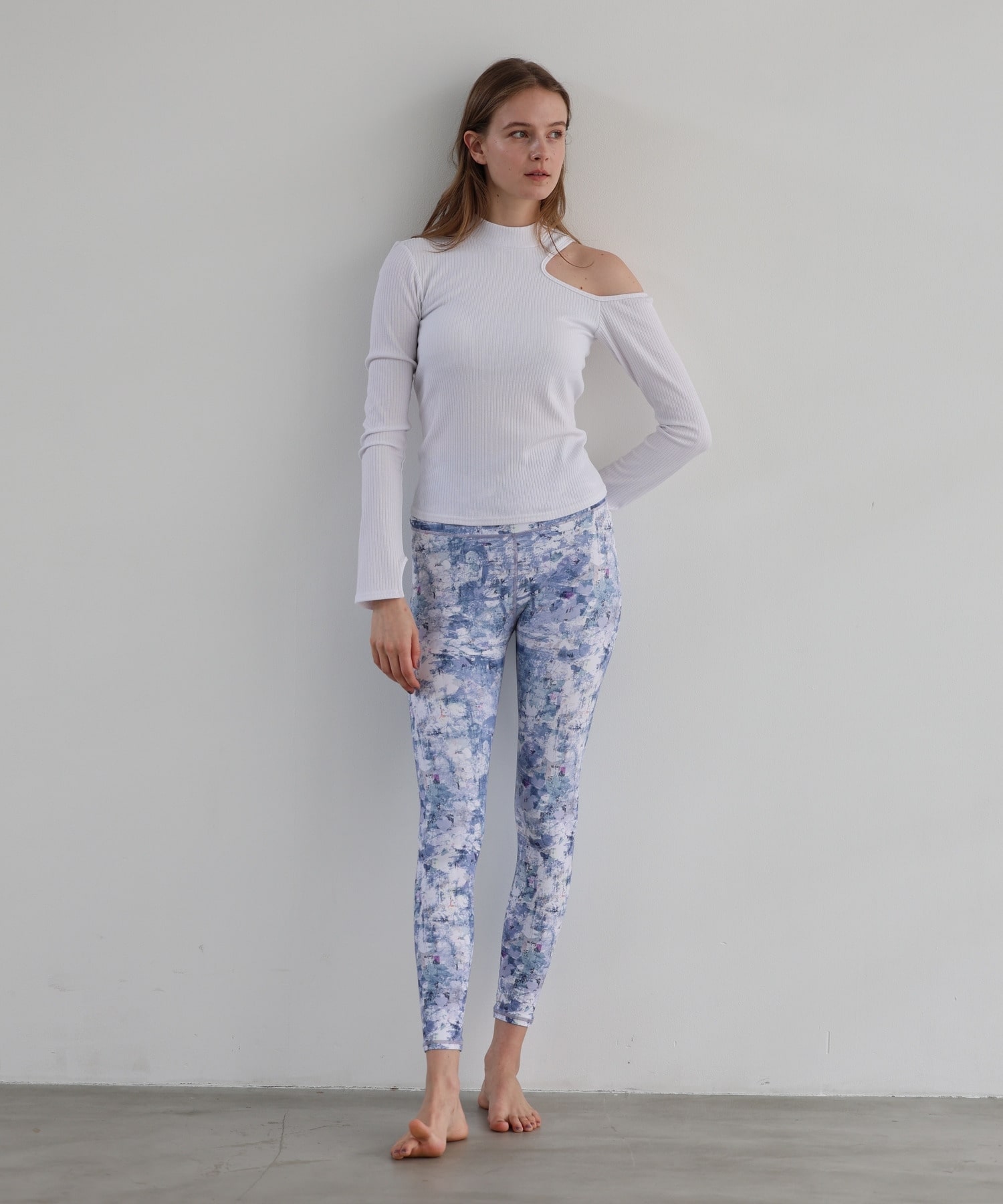 【Julier】リブロングスリーブプルオーバー/パット付き 詳細画像 ネイビー 6