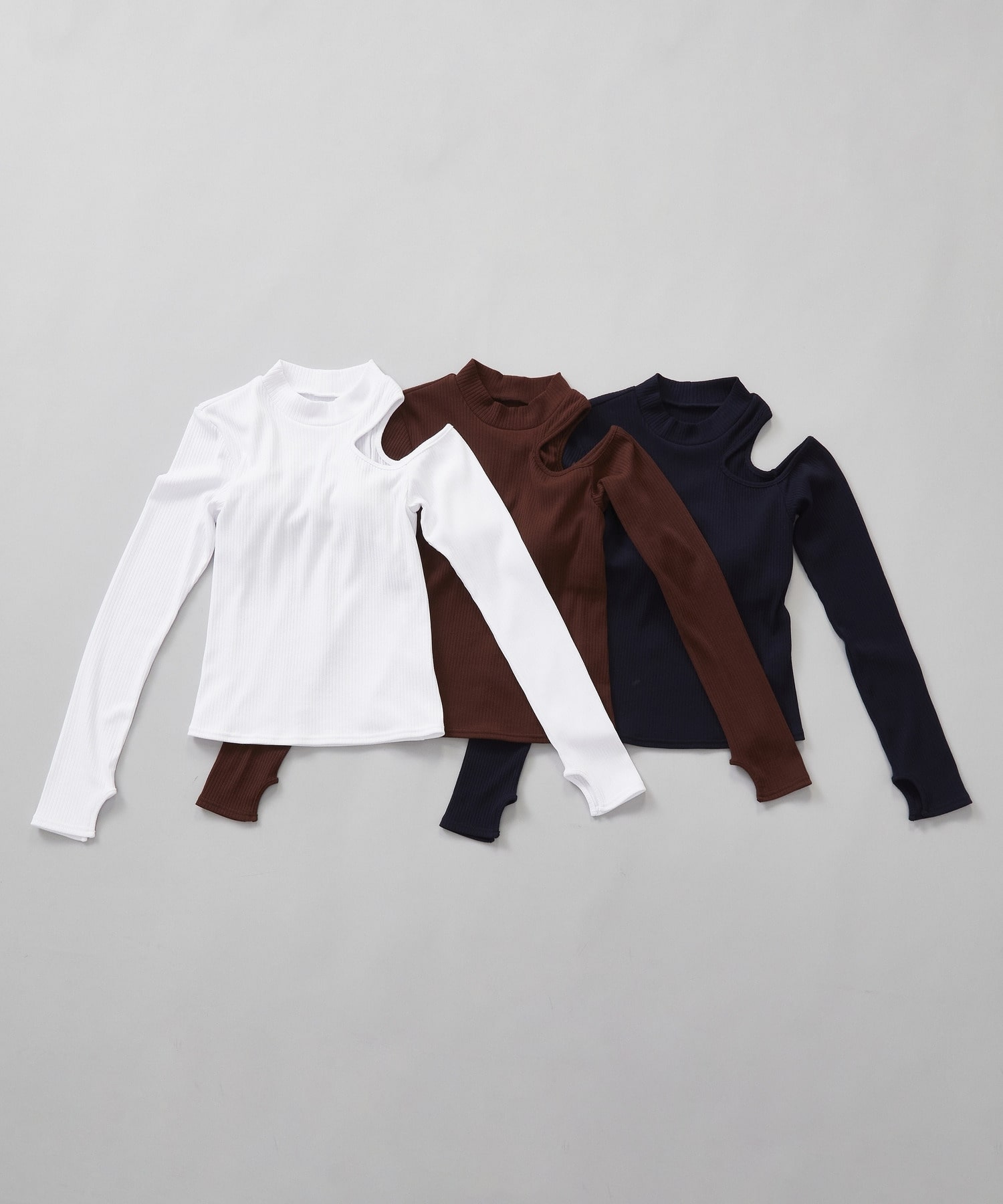 【Julier】リブロングスリーブプルオーバー/パット付き 詳細画像 ネイビー 7