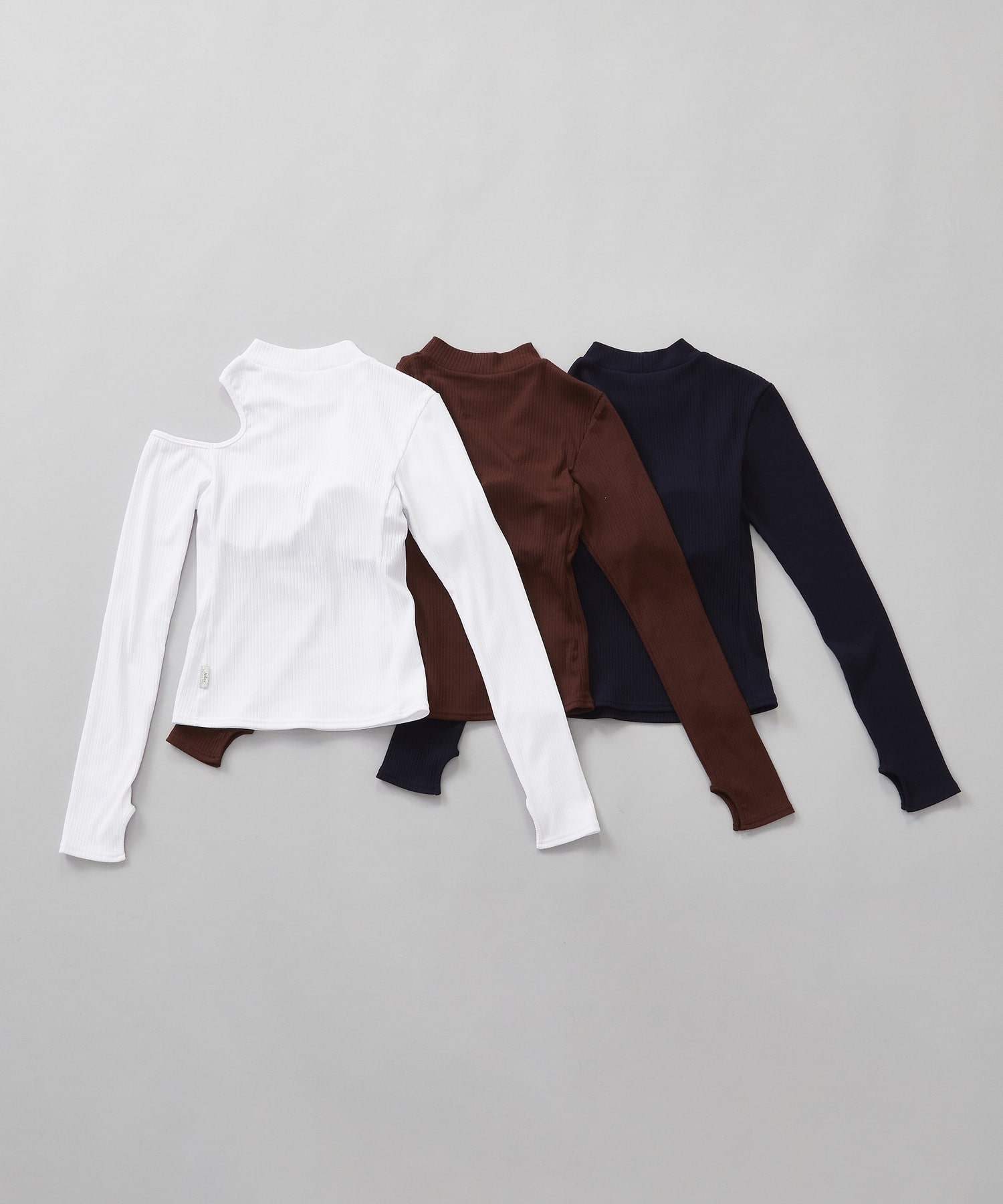 【Julier】リブロングスリーブプルオーバー/パット付き 詳細画像 ネイビー 8