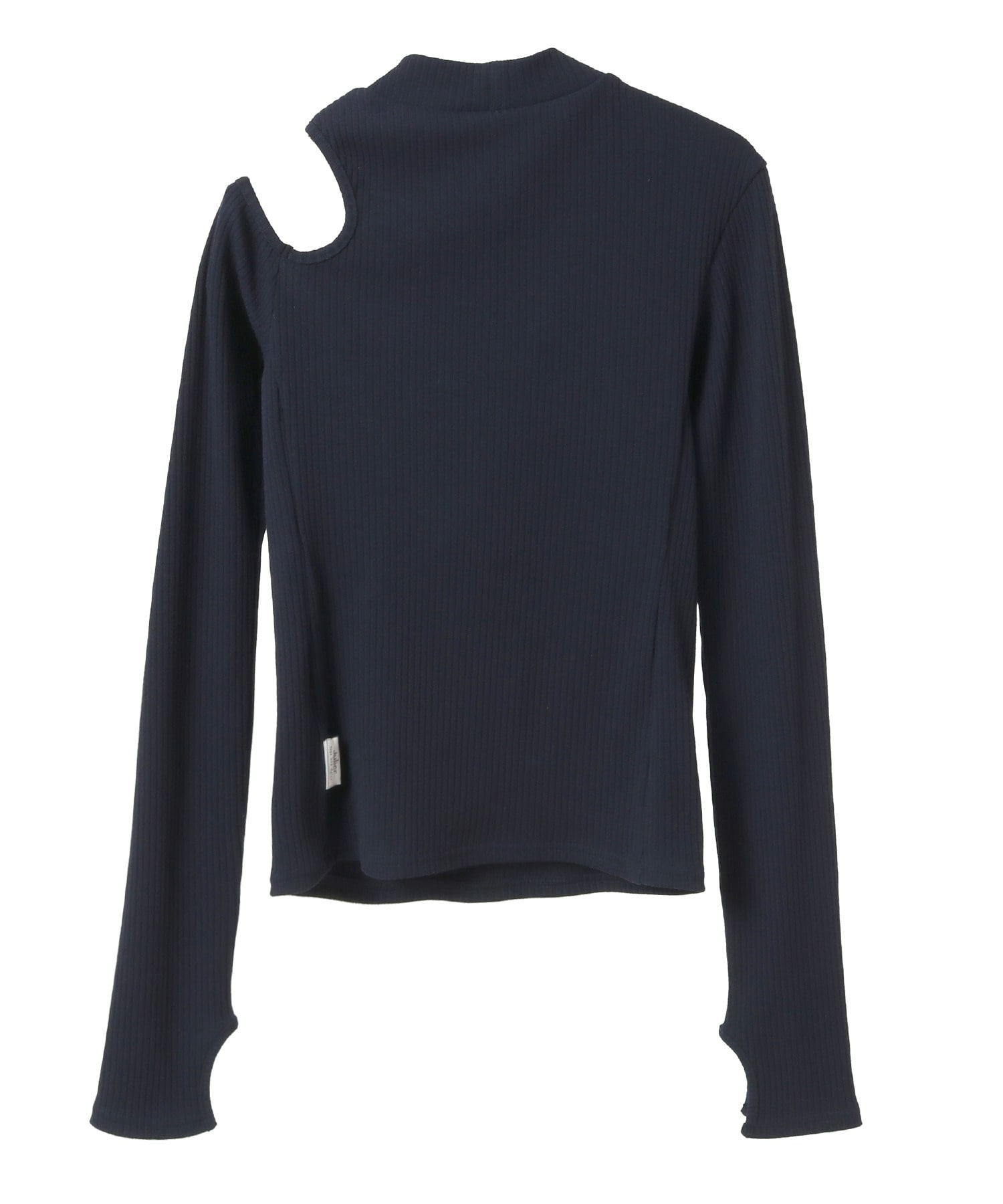 【Julier】リブロングスリーブプルオーバー/パット付き 詳細画像 ネイビー 9