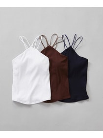 【Julier】リブクロスキャミソール/パット付き 詳細画像 ネイビー 3