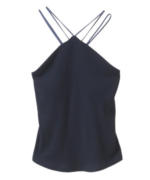 【Julier】リブクロスキャミソール/パット付き 詳細画像 ネイビー 3