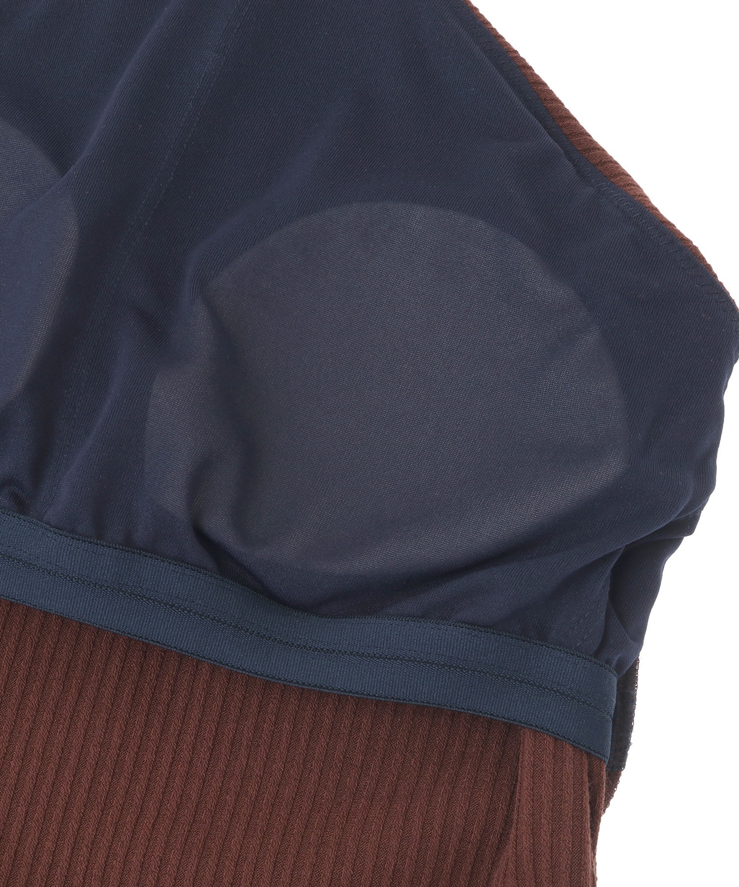 【Julier】リブクロスキャミソール/パット付き 詳細画像 ネイビー 10