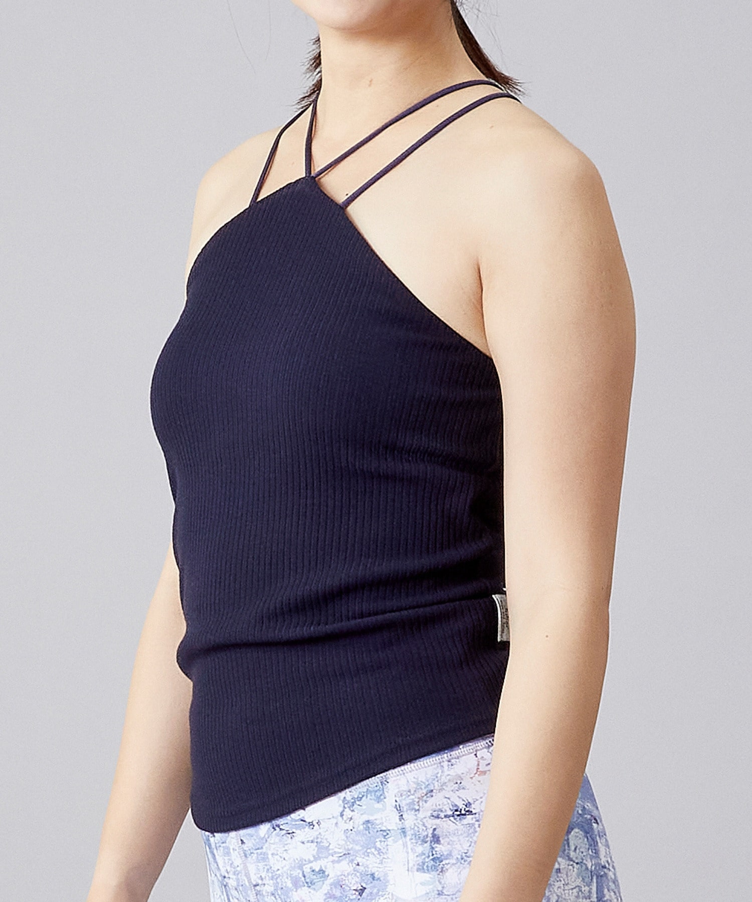 【Julier】リブクロスキャミソール/パット付き 詳細画像 ネイビー 15