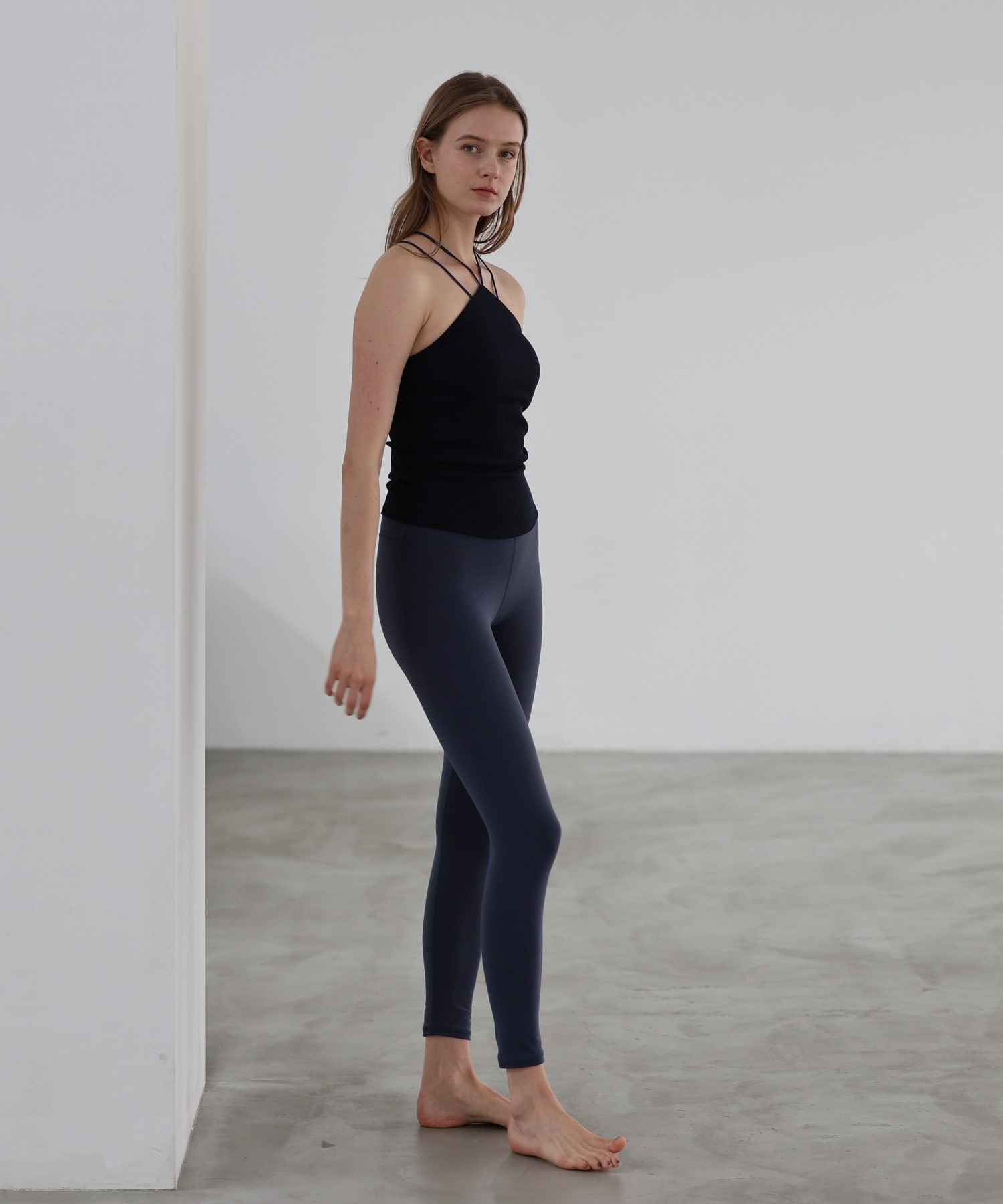 【Julier】リブクロスキャミソール/パット付き 詳細画像 ネイビー 2