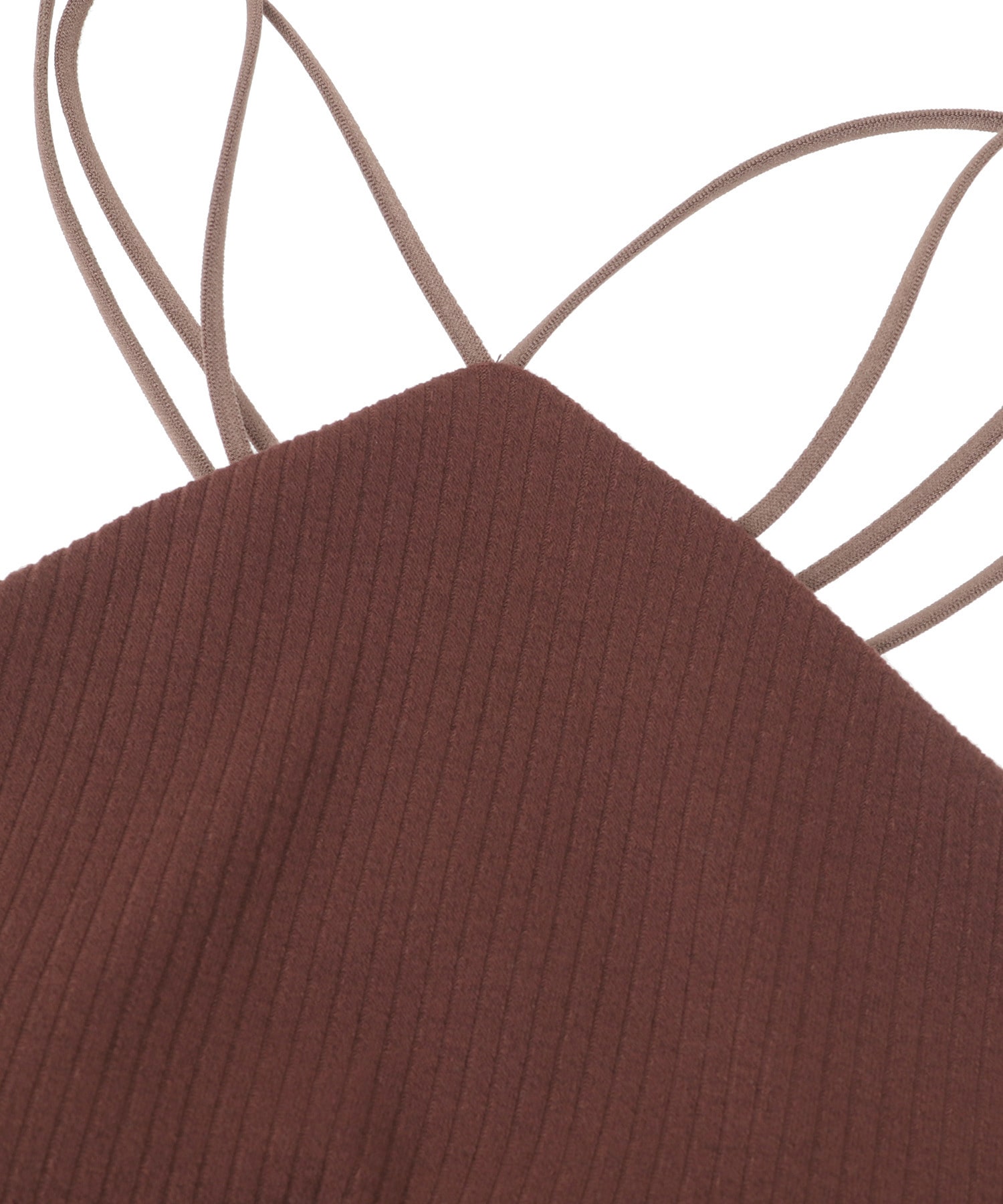 【Julier】リブクロスキャミソール/パット付き 詳細画像 ネイビー 6