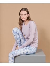 【Julier】ジェントルスムースロングスリーブプルオーバー/UVカット・吸汗速乾・ハイストレッチ・ホットヨガ対応 詳細画像 チャコール 4