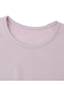 【Julier】ジェントルスムースロングスリーブプルオーバー/UVカット・吸汗速乾・ハイストレッチ・ホットヨガ対応 詳細画像 チャコール 8