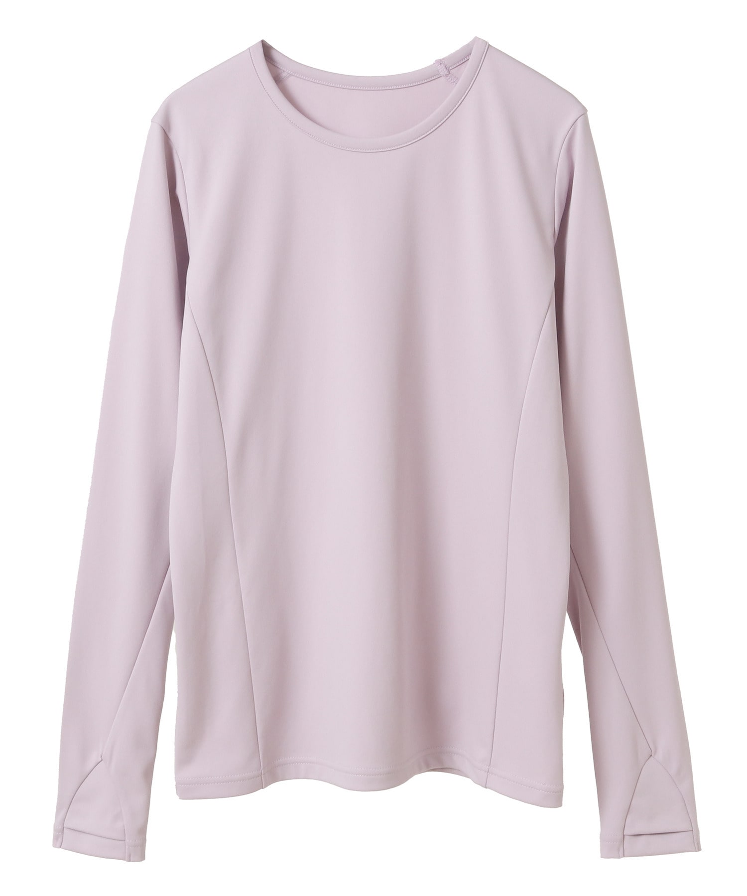 【Julier】ジェントルスムースロングスリーブプルオーバー/UVカット・吸汗速乾・ハイストレッチ・ホットヨガ対応 詳細画像 ラベンダー 2