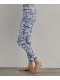 【Julier】sand flowerプリントスーパーハイレギンス/UVカット・吸汗速乾・ホットヨガ対応・水着・水陸両用 詳細画像 グレー 1