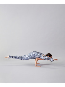 【Julier】sand flowerプリントスーパーハイレギンス/UVカット・吸汗速乾・ホットヨガ対応・水着・水陸両用 詳細画像 グレー 18