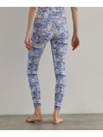 【Julier】sand flowerプリントスーパーハイレギンス/UVカット・吸汗速乾・ホットヨガ対応・水着・水陸両用 詳細画像 グレー 2