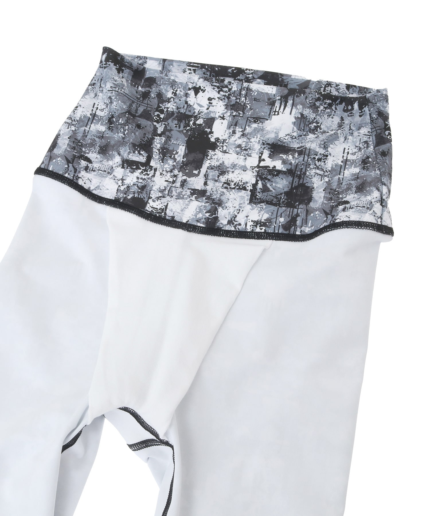 【Julier】sand flowerプリントスーパーハイレギンス/UVカット・吸汗速乾・ホットヨガ対応・水着・水陸両用 詳細画像 グレー 14