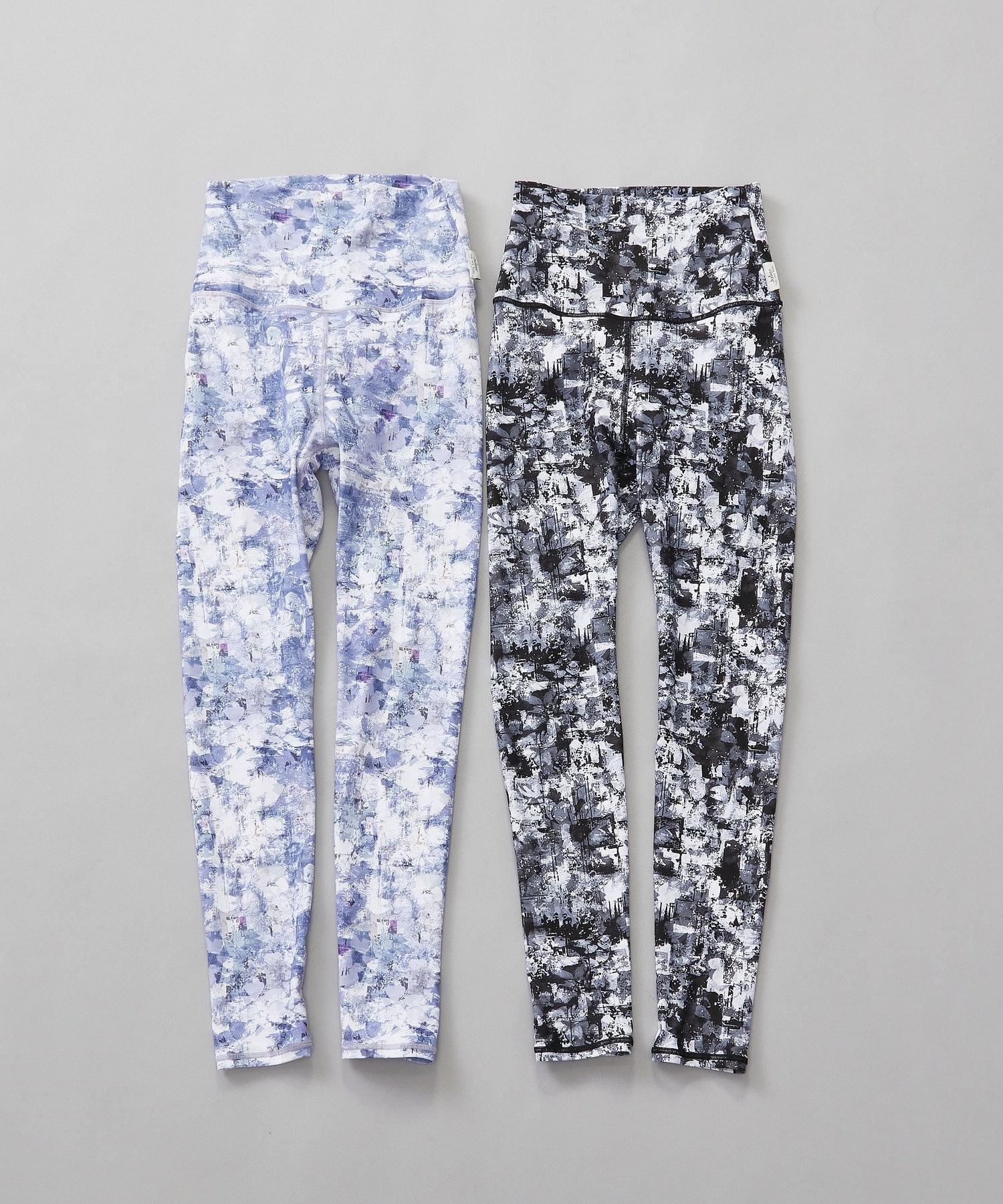 【Julier】sand flowerプリントスーパーハイレギンス/UVカット・吸汗速乾・ホットヨガ対応・水着・水陸両用 詳細画像 グレー 7