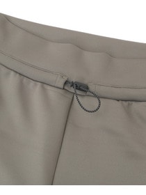 【Julier】プランプストレッチギャザーパンツ/エコ・抗菌防臭・吸水速乾・ハイストレッチ 詳細画像 カーキ 10