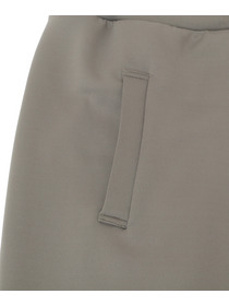 【Julier】プランプストレッチギャザーパンツ/エコ・抗菌防臭・吸水速乾・ハイストレッチ 詳細画像 カーキ 13