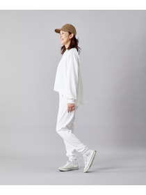 【Julier】プランプストレッチギャザーパンツ/エコ・抗菌防臭・吸水速乾・ハイストレッチ 詳細画像 カーキ 20