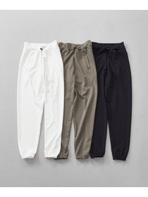 【Julier】プランプストレッチギャザーパンツ/エコ・抗菌防臭・吸水速乾・ハイストレッチ 詳細画像 カーキ 7