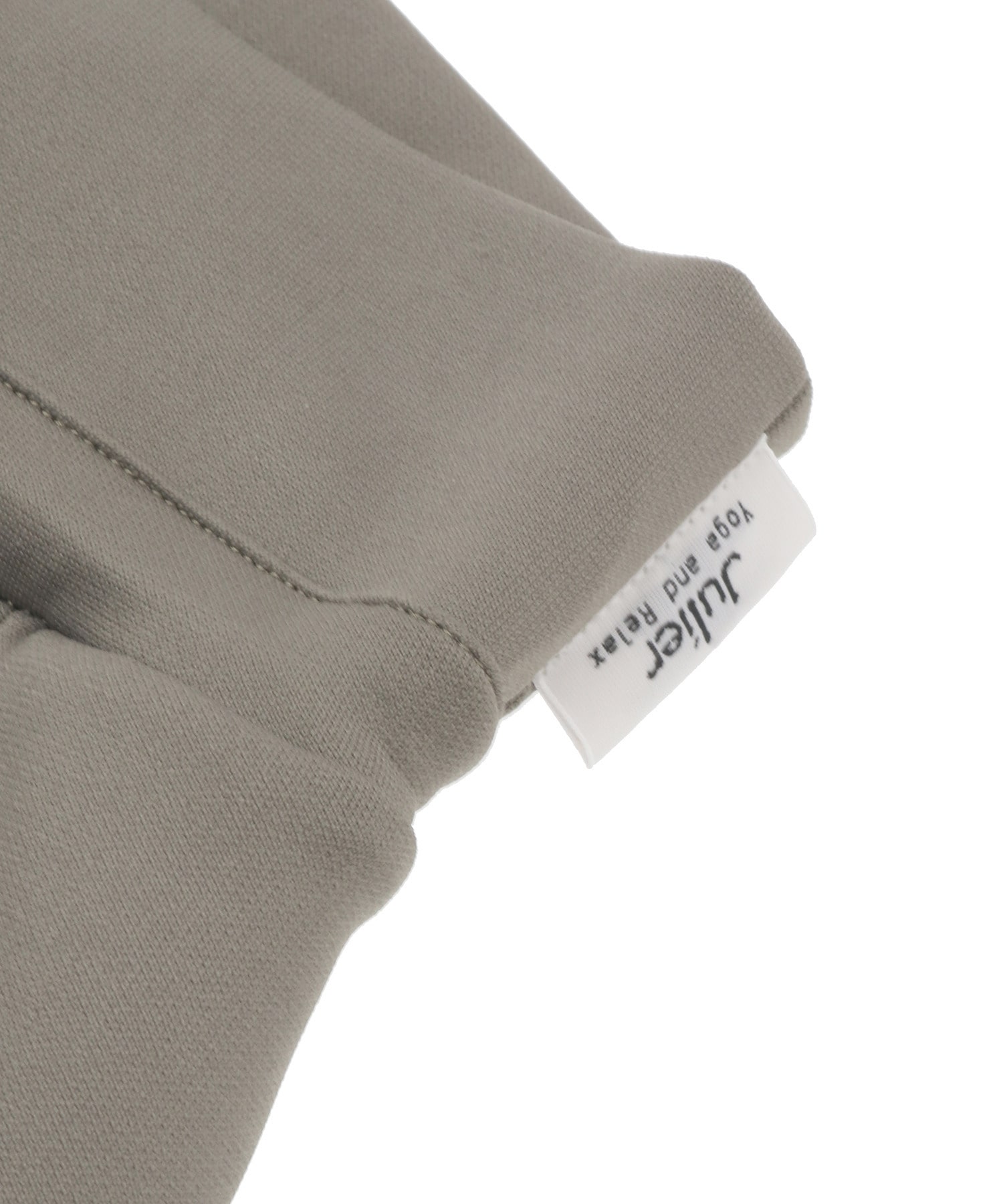 【Julier】プランプストレッチギャザーパンツ/エコ・抗菌防臭・吸水速乾・ハイストレッチ 詳細画像 カーキ 12