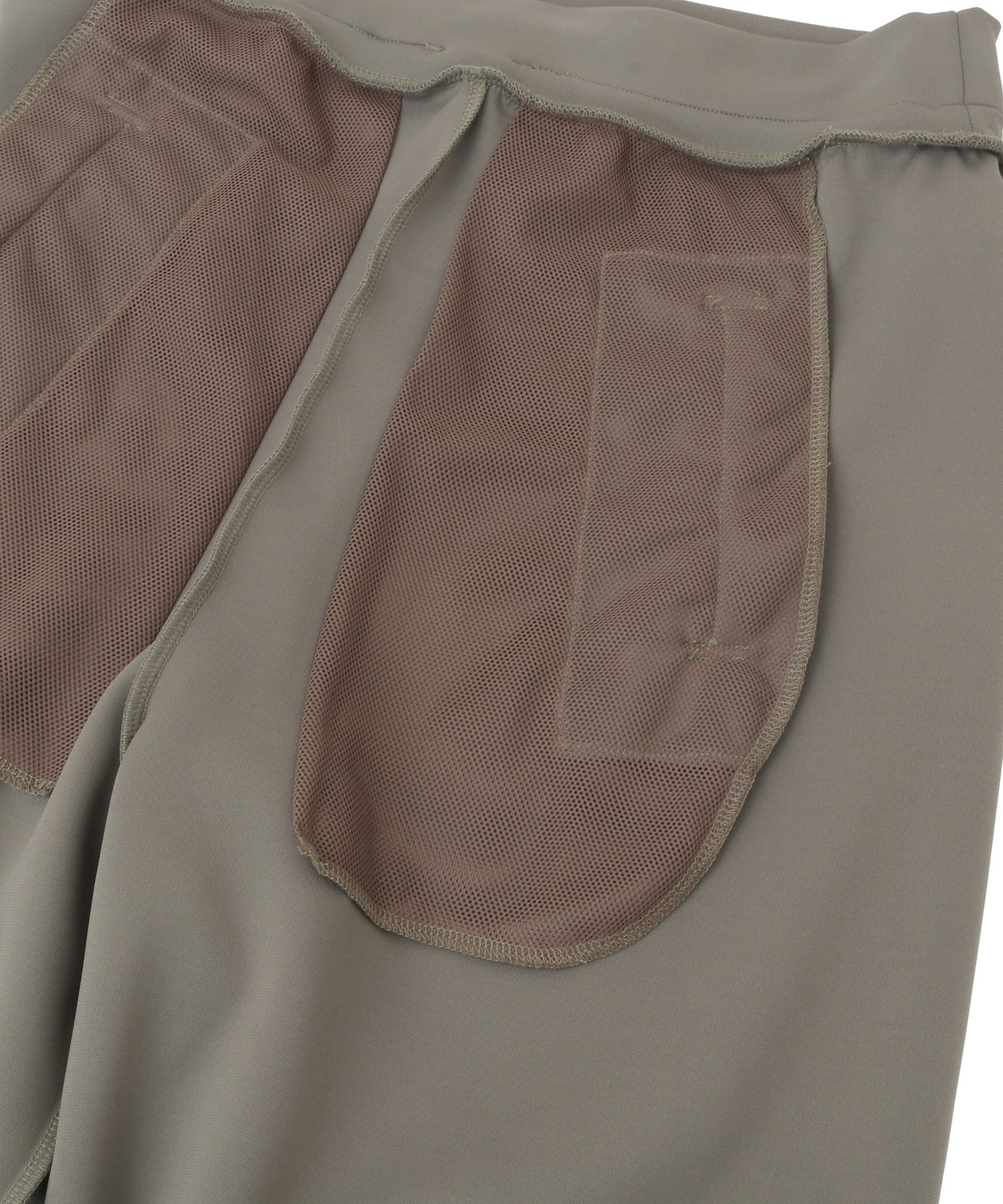 【Julier】プランプストレッチギャザーパンツ/エコ・抗菌防臭・吸水速乾・ハイストレッチ 詳細画像 カーキ 16