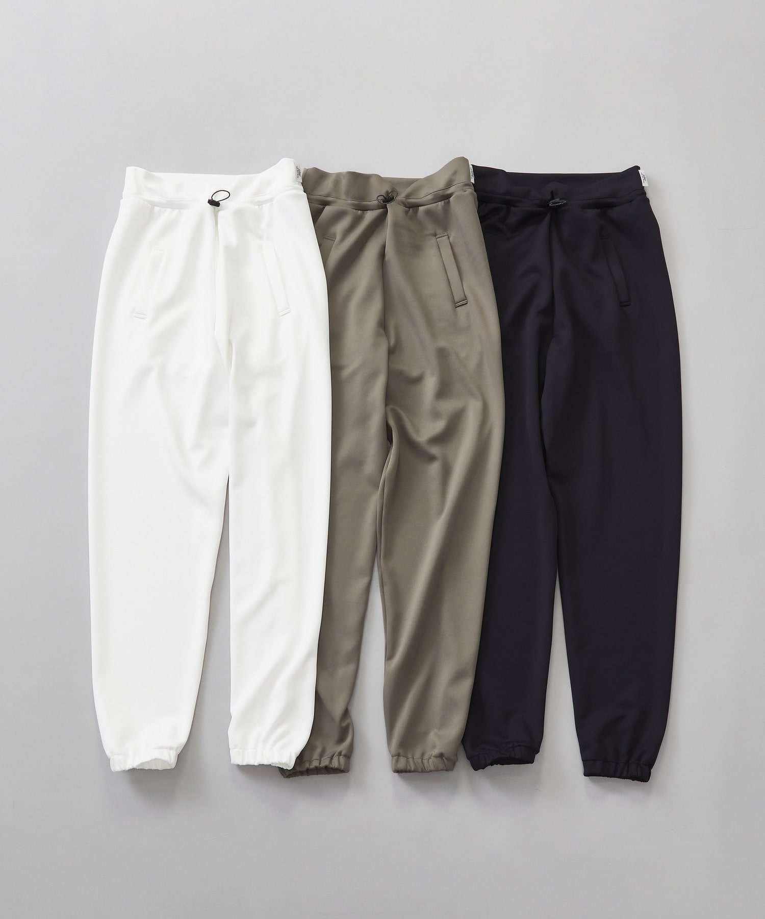 【Julier】プランプストレッチギャザーパンツ/エコ・抗菌防臭・吸水速乾・ハイストレッチ 詳細画像 カーキ 7