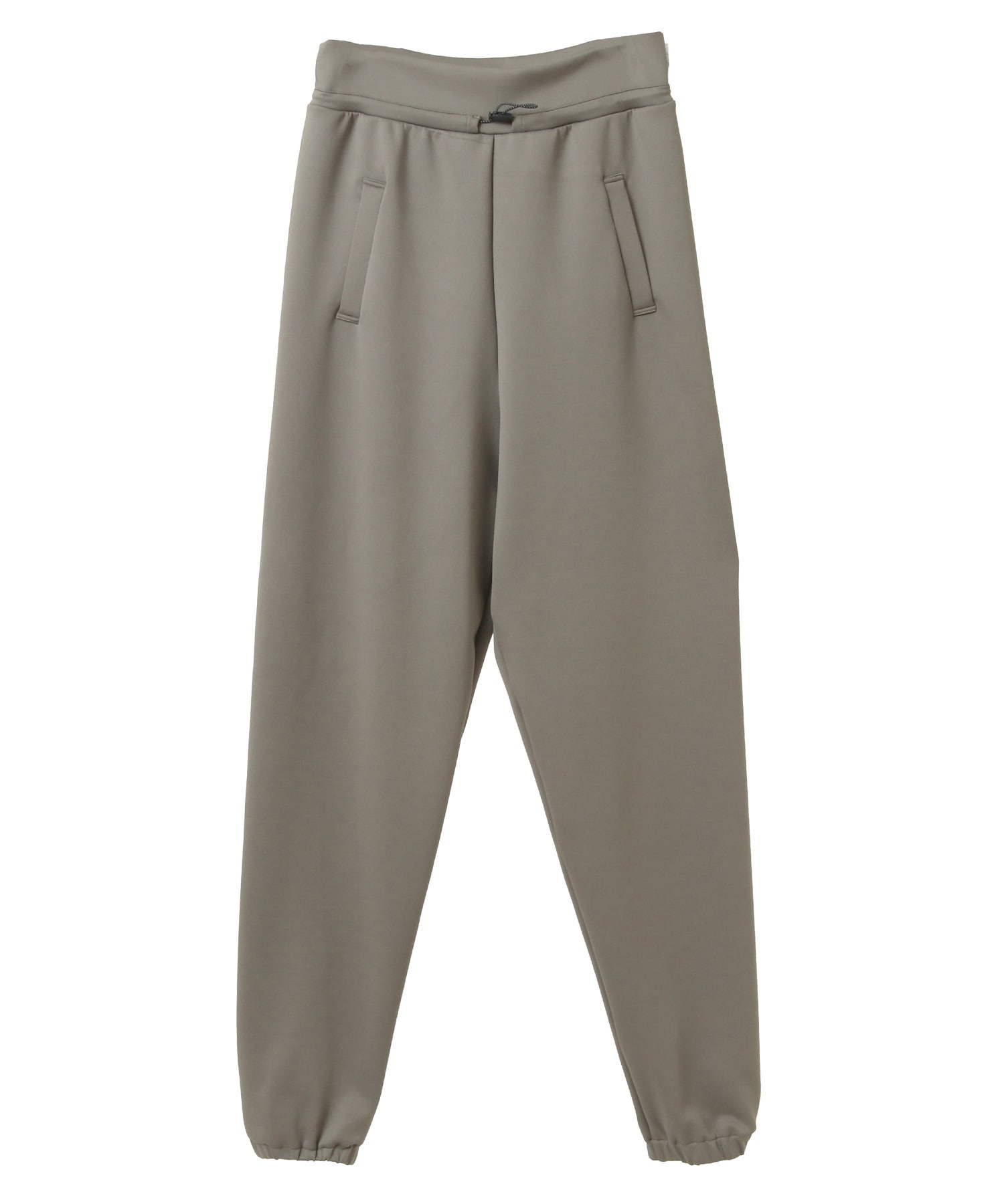 【Julier】プランプストレッチギャザーパンツ/エコ・抗菌防臭・吸水速乾・ハイストレッチ 詳細画像 カーキ 2