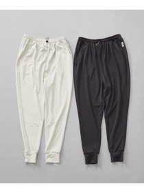 【Julier】ジェントルスムースギャザーパンツ/UVカット・吸汗速乾・ハイストレッチ・ホットヨガ対応  詳細画像 チャコール 6