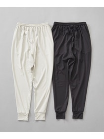 【Julier】ジェントルスムースギャザーパンツ/UVカット・吸汗速乾・ハイストレッチ・ホットヨガ対応  詳細画像 チャコール 7