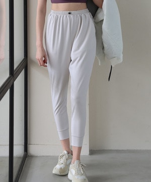 【Julier】ジェントルスムースギャザーパンツ/UVカット・吸汗速乾・ハイストレッチ・ホットヨガ対応  詳細画像 ベージュ 1