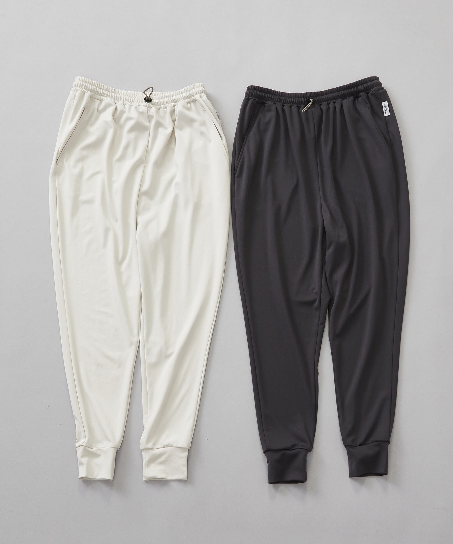 【Julier】ジェントルスムースギャザーパンツ/UVカット・吸汗速乾・ハイストレッチ・ホットヨガ対応  詳細画像 チャコール 6